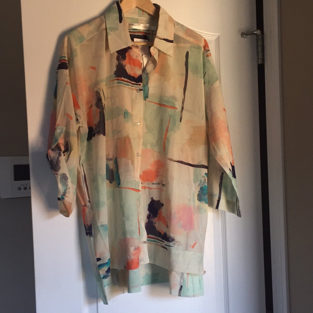 Sheer tunic, blouse NWT